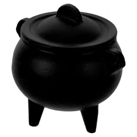 Cast Iron Aromatherapy Burner Palo Santo Incense Holder Minimalist Sage Censer Cast Iron Cauldron Fo