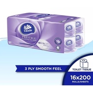 Vinda Prestige 4D Deco Embossed Toilet Tissue (16 rolls x 200s) (3200 sheets) 8pm live
