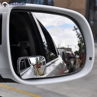 HUAIHAO 2Pcs Adjustable Car Mirror Blind Spot Side Rear View Convex Wide Angle Parking H6O2