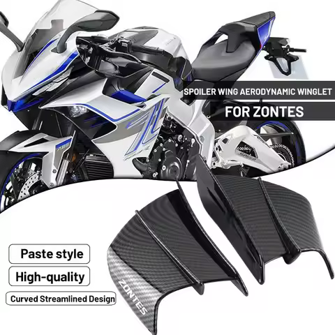 For Zontes 368G 703RR 703F 350E 350D 350X GK350 368 350 D/M/E/K/G/R/T/S/V Motorcycle Winglet Aerodyn