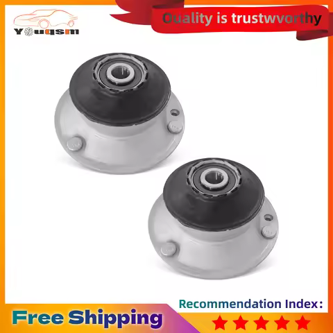 2PCS Front Left Right Strut Mounts for 2002-2015 BMW E87 E88 E82 E90 E46 E60 E64 E63 E84 E83 E85 X1 