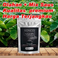 Daun Talas Beneng Olahan Konco Ngopi Spesial Premium 250 gram daun talas varian rasa