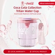 GERM Tumbler Botol Tritan Coca Cola Collection Coffee Cup Tritan Water Bottle With Straw 375ml