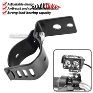 BLACKFUNNY Universal Motorcycle Light Bar Tube Clamp Mount Extension Bracket for Auxiliary Lights Fi