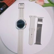 นาฬิกา Smartwatch L/G82Ultra W7Ultra แถมฟิล์ม IP68 กันน้ำได้ สายขนาด 42/44/45/46/49mm สายนาฬิกา3เส้น