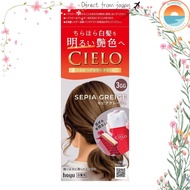 【Direct from Japan】Cielo Hair Color Cream 3GG Sepia Greige Bright Gray Hair Dye Hoyu Ladies Self Col