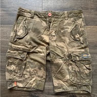 Superdry Extremely Dry Work Shorts About 90% New Camouflage