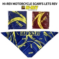 HI-REV MOTORCYCLE SCARFS LET’S REV KAIN KEPALA HIREV HI REV FOODPANDA GRABFOOD RIDER