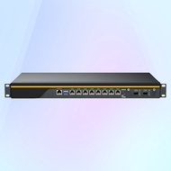 1U Rackmount Firewall 8LAN 4x10G SFP Business Use Network Management Router C236 6th-9th Gen Core I5