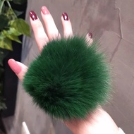 XINZHU | Soft Fluffy Beaded Cell Phone Lanyard