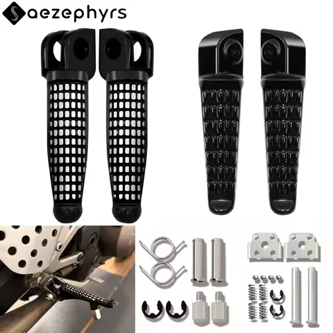 Motorcycle Front Rear Foot pegs For Kawasaki Ninja ZX6R ZX10R 650R ER-6N KLE650 Z750 Z1000 abs z800 