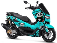 Decal Nmax Full Body Stiker Motor yamaha Nmax OLD / NEW ABS non ABS - Panda
