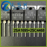 5Pairs(10PCS) 2SA1695 A1695 + 2SC4468 C4468 Original On stock