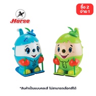 [Buy 2 Pay 1] Horse Brand Pencil Sharpener Cartoon H-26 1 Unit (Mixed Colors)