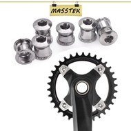 MASSTEK 1pc Chainring Bolts Single Double Chainwheel Screws Bike Crankset Nut Chainring Bolts 15206