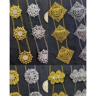 Kerongsang Dokoh Kebaya Berantai Traditional