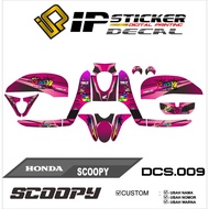 Decal sticker or full body SCOOPY FI design 09