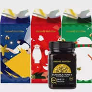 NATURE'S NUTRITION [Bundle of 3] Christmas Manuka Honey UMF 15+ 500g Gift Box