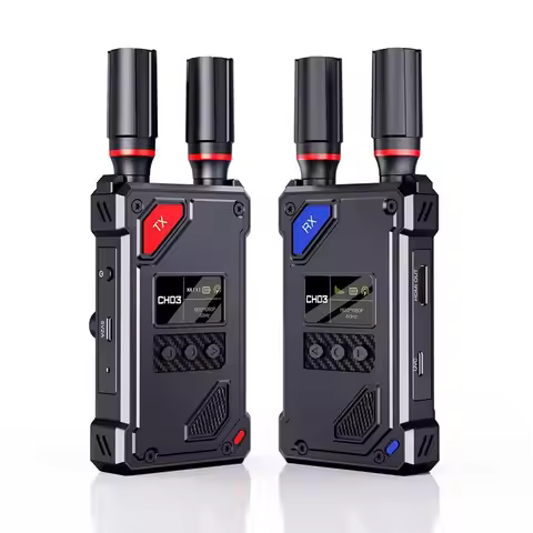 A99E-500M Wireless -Compatible Video Transmitter Receiver Extender Camera Live Streaming UVC Audio V
