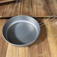 Pure Titanium Pan Foldable Handle Titanium Pan Pure Titanium Non-Stick Pan Pure Titanium Pan Portabl