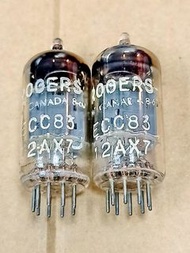1959年英國Mullard生產印ROGERS商标ECC83 12AX7電子管