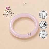 Zupazupazuu I Super Bangle Pink Agate 10mm - Bangle - Bangle Bracelet - Increase Positive Energy & S