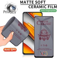 Tg Ceramic Matte Spy Infinix Smart 9 Smart 9 HD Smart 8 Smart 8 Pro Smart 8+ Smart 10 Smart 10+ Smar