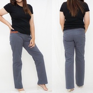 GLORIA VANDERBILT TWILL WIDE FIT WOMEN'S LONG PANTS