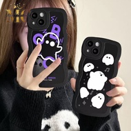 SS816 SS817 CUTE GHOST MOTIF SOFTCASE FOR OPPO A1K A3S A5 A5S A7 A8 A9 A11K A12 A15 A15S A16 A16S A1