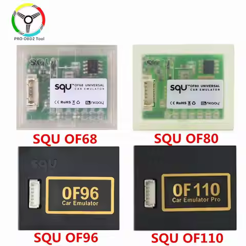 SQU OF68 SQU OF80 SQU OF96 SQU OF110 Universal Car Emulator MINI Parts Big Works 42 IMMO Programs 18