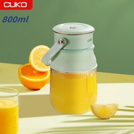 Blender Tumbler Portable Blender for Shake Ice Crasher Machine Fruit Blender Shake Smoothie Blender 800ml CUKO