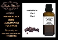 (msia) MINYAK PATI TULEN -100% PURE E/O - PEPPER BLACK EO (AUROMA/AUSTRALIA) 100%纯单方精油 - 黑胡椒 (AUROMA
