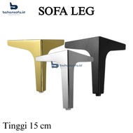 KAKI SOFA GOLD / KAKI SOFA / SOFA LEG GOLD / KAKI SOFA EMAS / KAKI SIKU T / KAKI MEJA