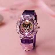 {BB} Children's Watch Cartoon Sanrio Kuromi Luminous Electronic Watch Women's Middle School Students