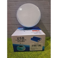 USB Torch Solar panel emergency Light TH 823