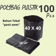 Polybag Size 40cm X 40cm Polybag 100 Pcs