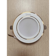Midea ceiling light (gold border)