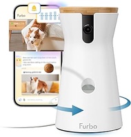 Furbo 360° Dog Camera + Nanny w/AI Smart Alerts: Home Emergency & Safety Alerts | 360° Rotating Dog 