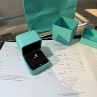 Tiffany 蒂芙尼一克拉鑽戒F色1.07克拉VS1淨度