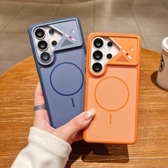 Cross-Border Samsung S26ULTRA Phone Case Irregular Mecha Style Lens Shock-resistant Skin Feel Froste