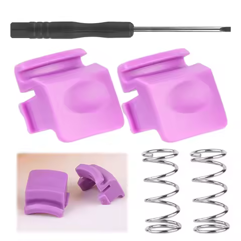 2Pcs Water Bottle Lid Mouth Push Button Switch with Springs & Tiny Screw Driver for Owala FreeSip Wa