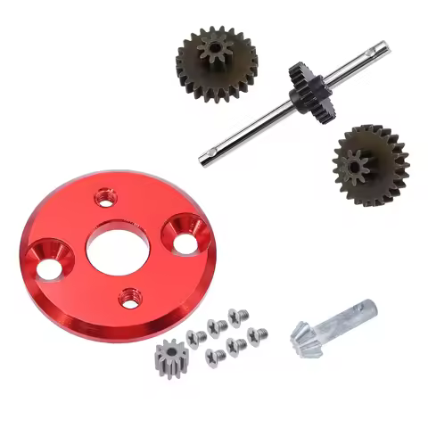 MN 78 MN82 Metal Gearbox Transmission Gear Set Motor Pinion Gear 370 Motor Bracket Mounting For MN78