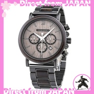 BOBO BIRD Men's Wooden Watch GT0051 Gray 30m Water Resistance 44mm 11mm Jewelry Clasp Analog Quartz 