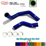 Silicone Radiator Hose Pipe  1986-1991  for MAZDA RX7 / RX-7 FC 13B S4 S5 86-91  RX7 FC3S 1986-1991