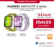 HUAWEI WATCH FIT 4 Series Smartwatch | Pro-Level Outdoor Sports** | ECG**| Up to 10-day Battery Life