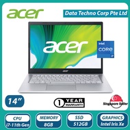 Acer Aspire 5 (A514-54-735E) | Core i7-1165G7 | 14 inches FHD IPS | 8GB Memory | 512GB SSD | WIN 10 HOME Local Warranty