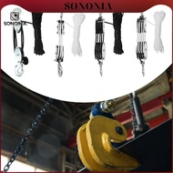 [SONONIA] Rope Pulley Hoist Pulley Block Labor Saving Effortless Heavy Duty Professional Sturdy 270 