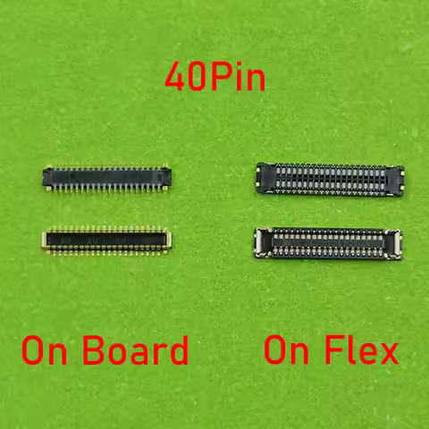 2pcs 40pin Lcd Display Screen Flex FPC Connector Plug On Board For Samsung Galaxy A320 A320F A520 A5