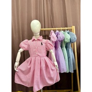 Avery Polo Dress Special fabric 3-5 yrs old