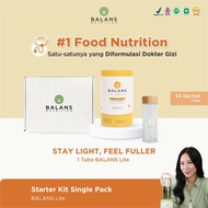 Balans Starter Kit | Lite - Single Pack Fiber Drink | Fiber & Probiotics Drink